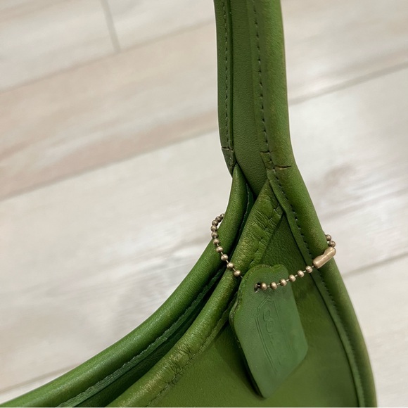 Vintage Coach Mini Ergo Satchel Handbag in Leaf Green | Style 9027 - Picture 11 of 11